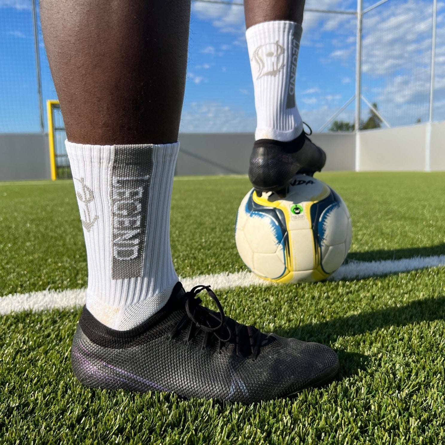 Vapor soccer 2024 socks black